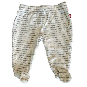 Magnetic Me Baby Pants 0-3 Months 8-12 lbs Pull On Elastic Waist Infant‎ Brown